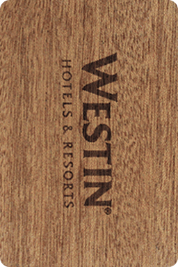Westin 木质酒店卡